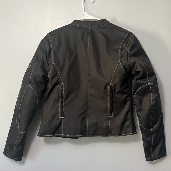 Vance Leathers Textile Fabric Fitted Moto Jacket with Removable Quilted Liner - Picture 8 of 13